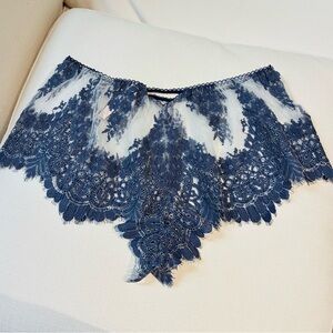 *NWT* Victoria’s Secret L 💙 Lace Cheeky Shorts